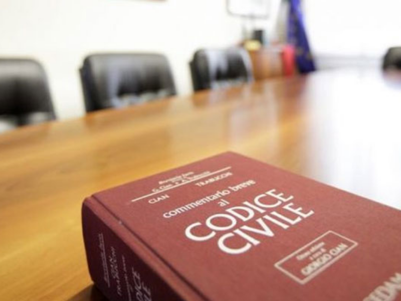 codice civile per i servizi di Diritto Civile dello Studio Legale Costa Raso a Milano.